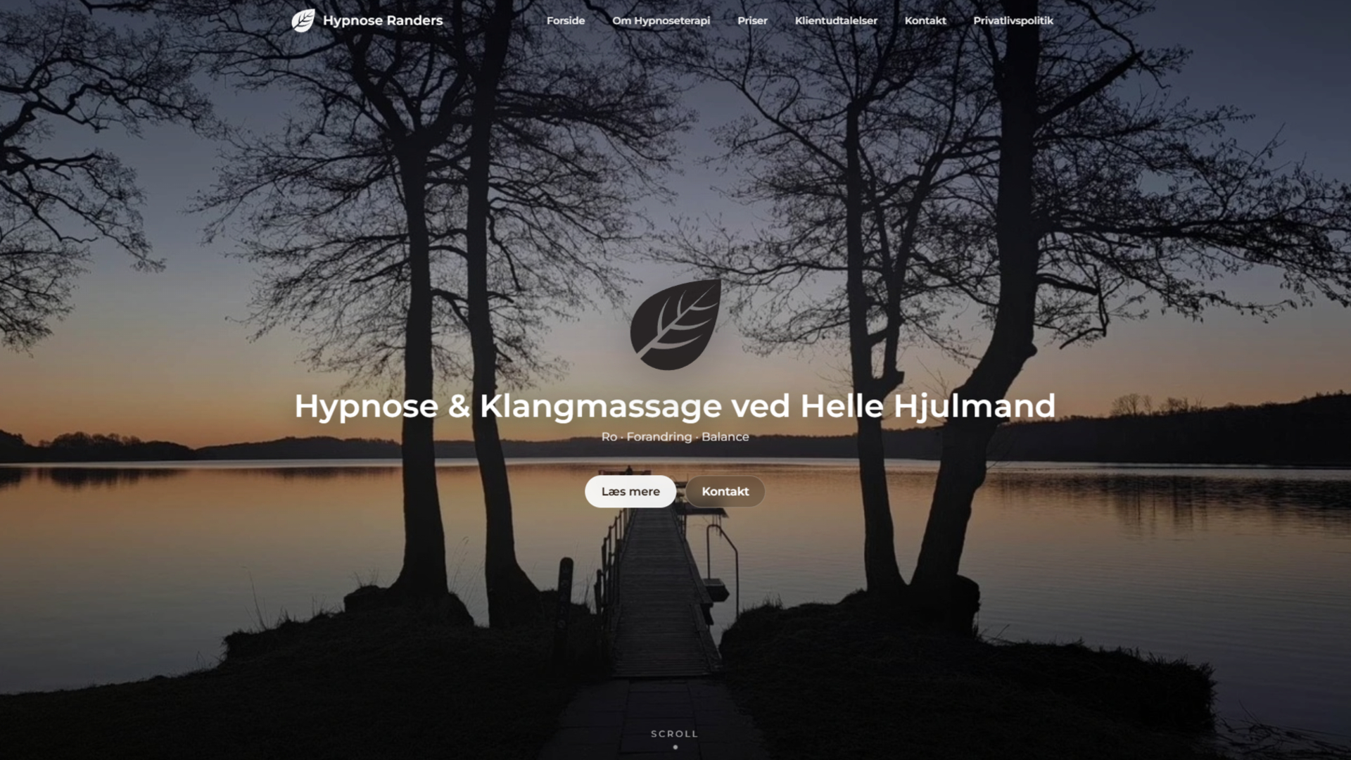 Ny hjemmeside – Hjulmand Hypnoseterapi